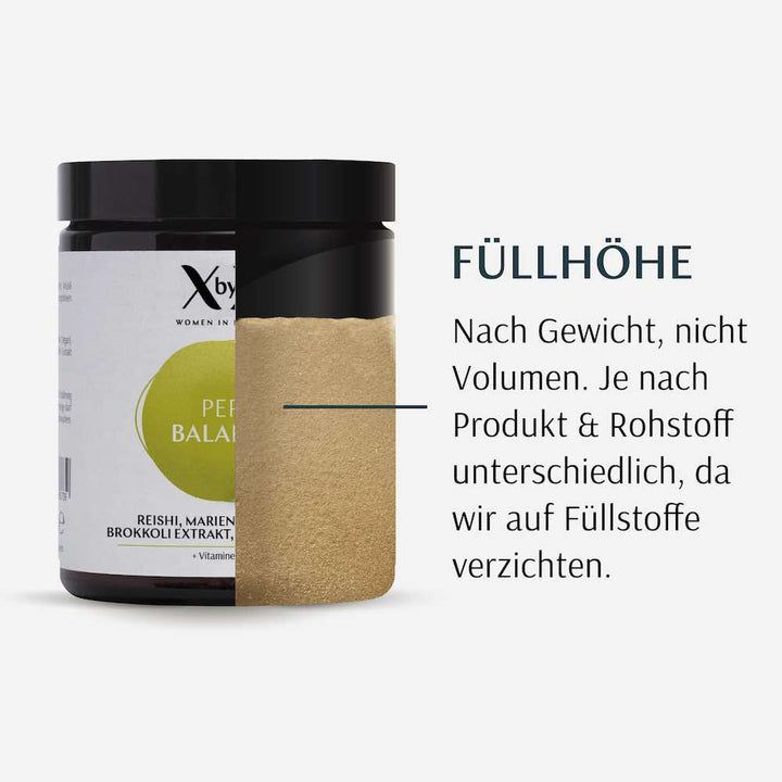 XbyX® Peri Balance - Hormon-Balance ab der Perimenopause - Reishi, Mariendistel & Mönchspfeffer