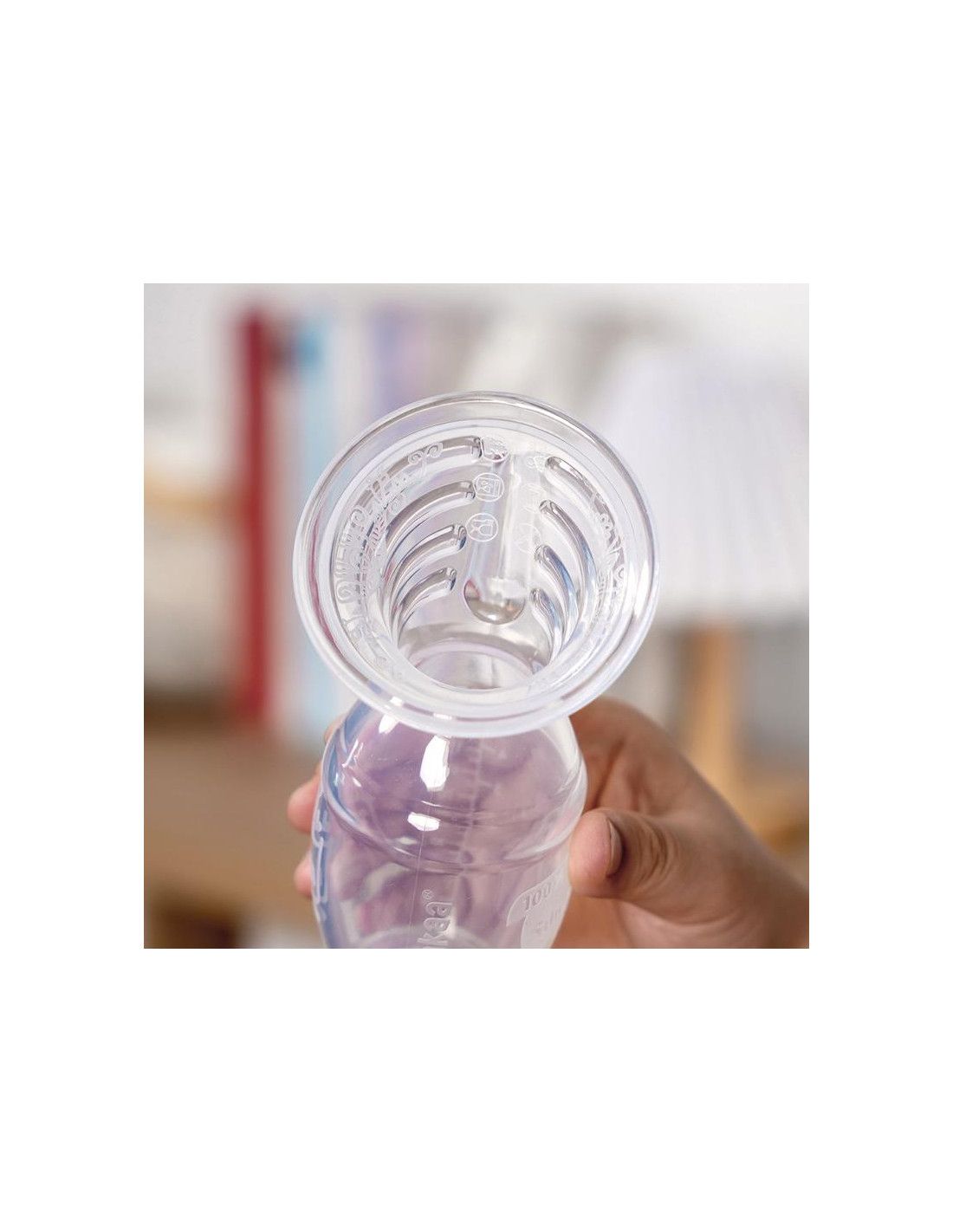 Gen.2+ Milchpumpe mit Saugfuss 100ml + Auslaufschutz