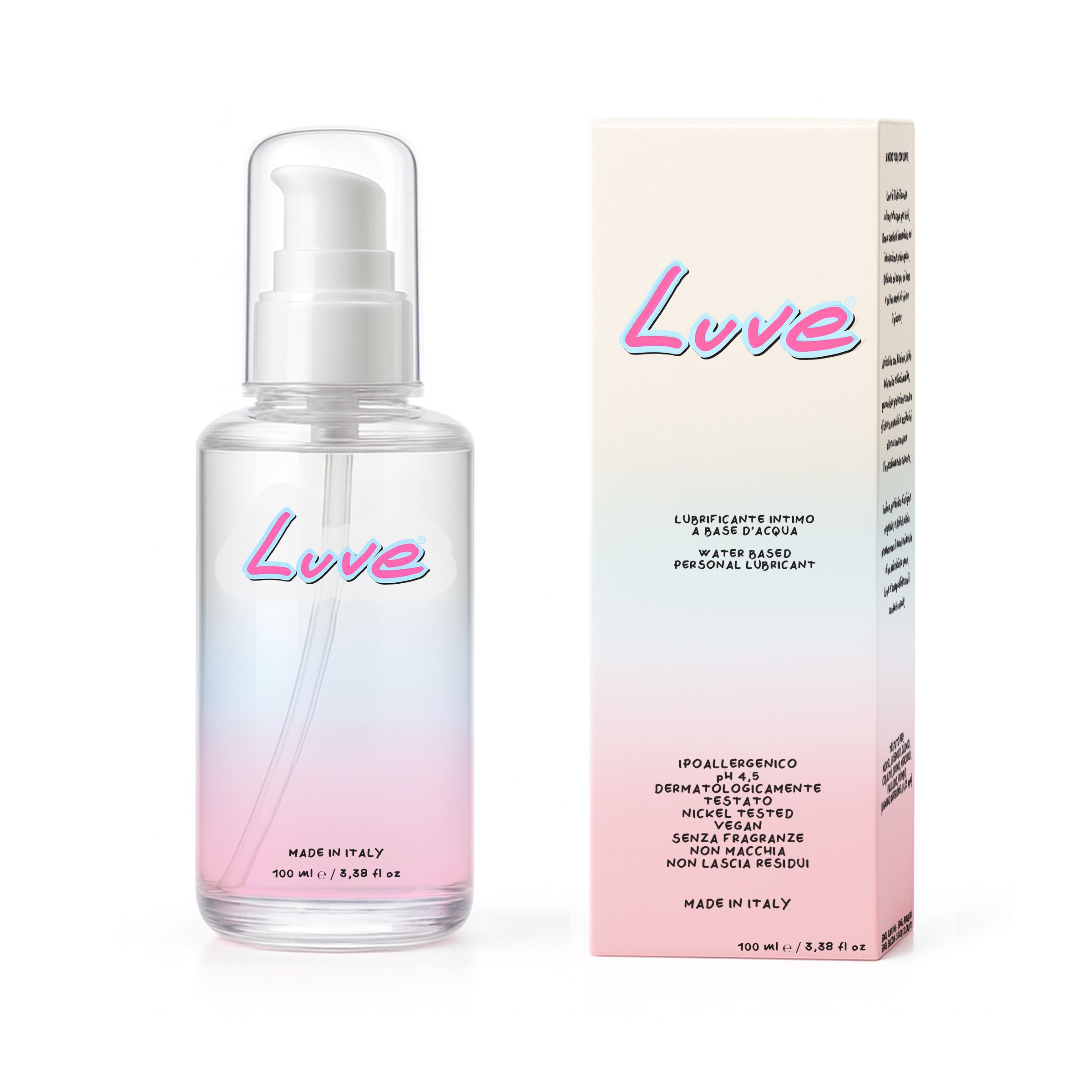 Luve Lubrificante Intimo a Base d'Acqua