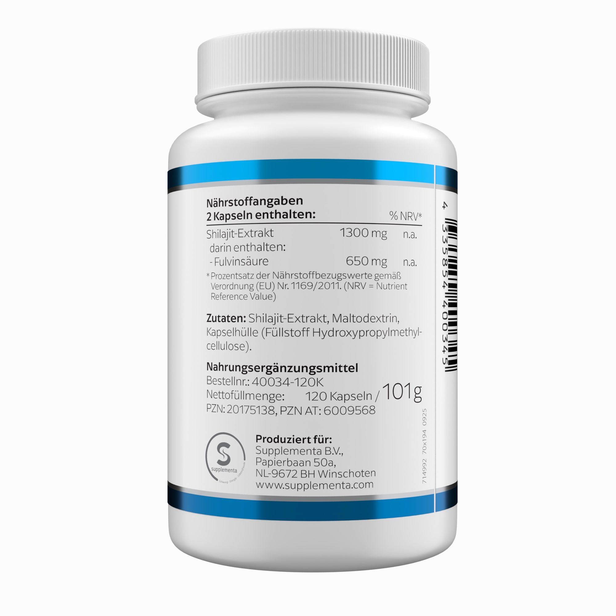 Klean Labs Shilajit 650 mg