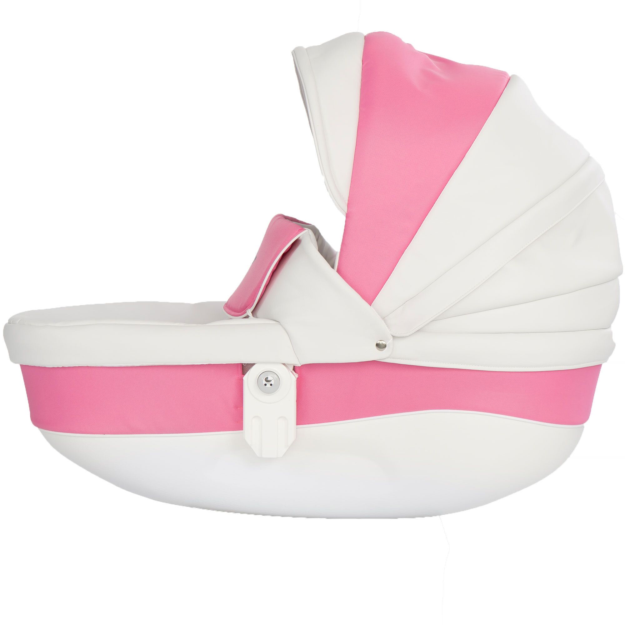 Friedrich Hugo Simpligo 2 in 1 Kombikinderwagen Luftreifen, Pink (Kunstleder)