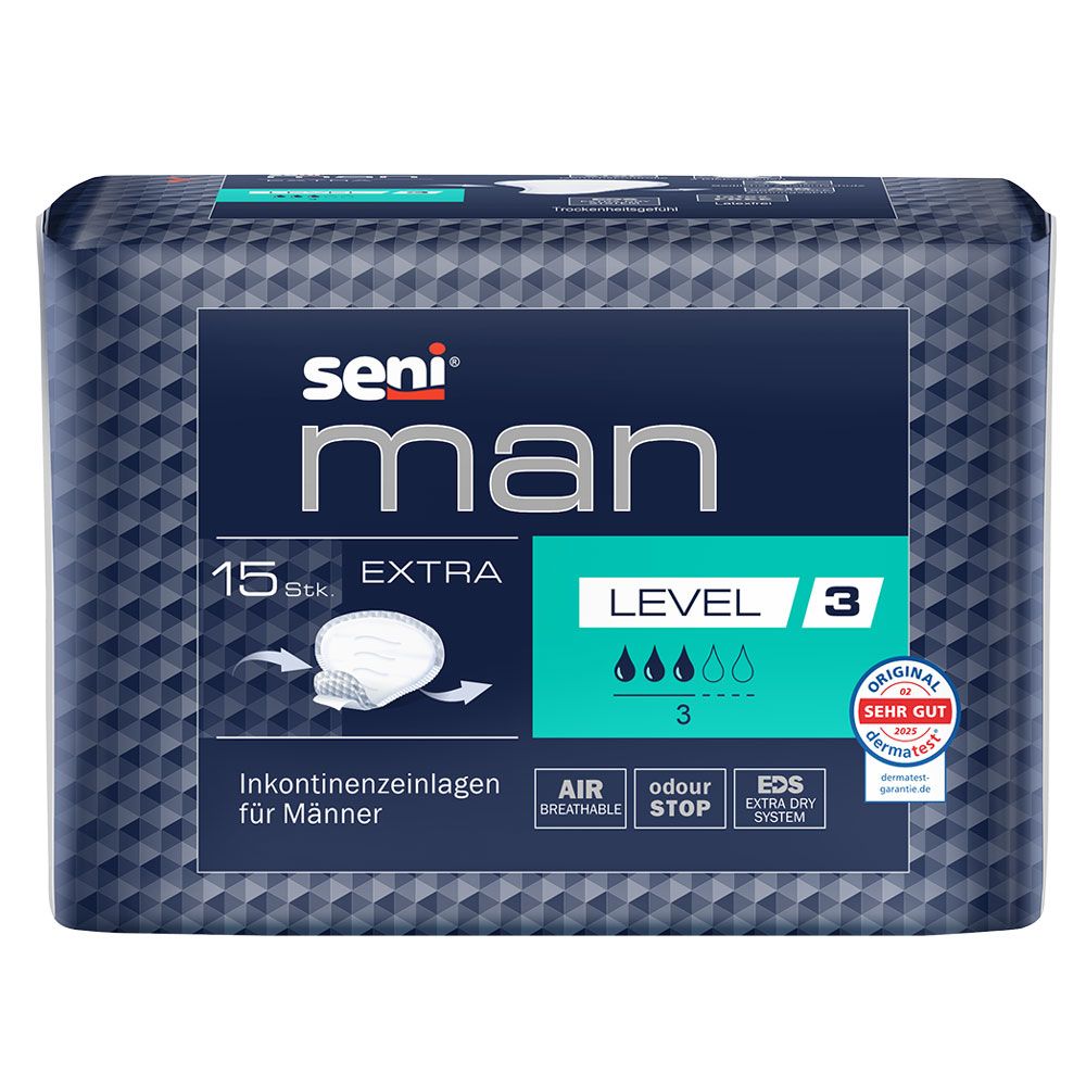 Seni Man Extra Level 3 Inkontinenzeinlagen (1x15 Stk.) 1 St