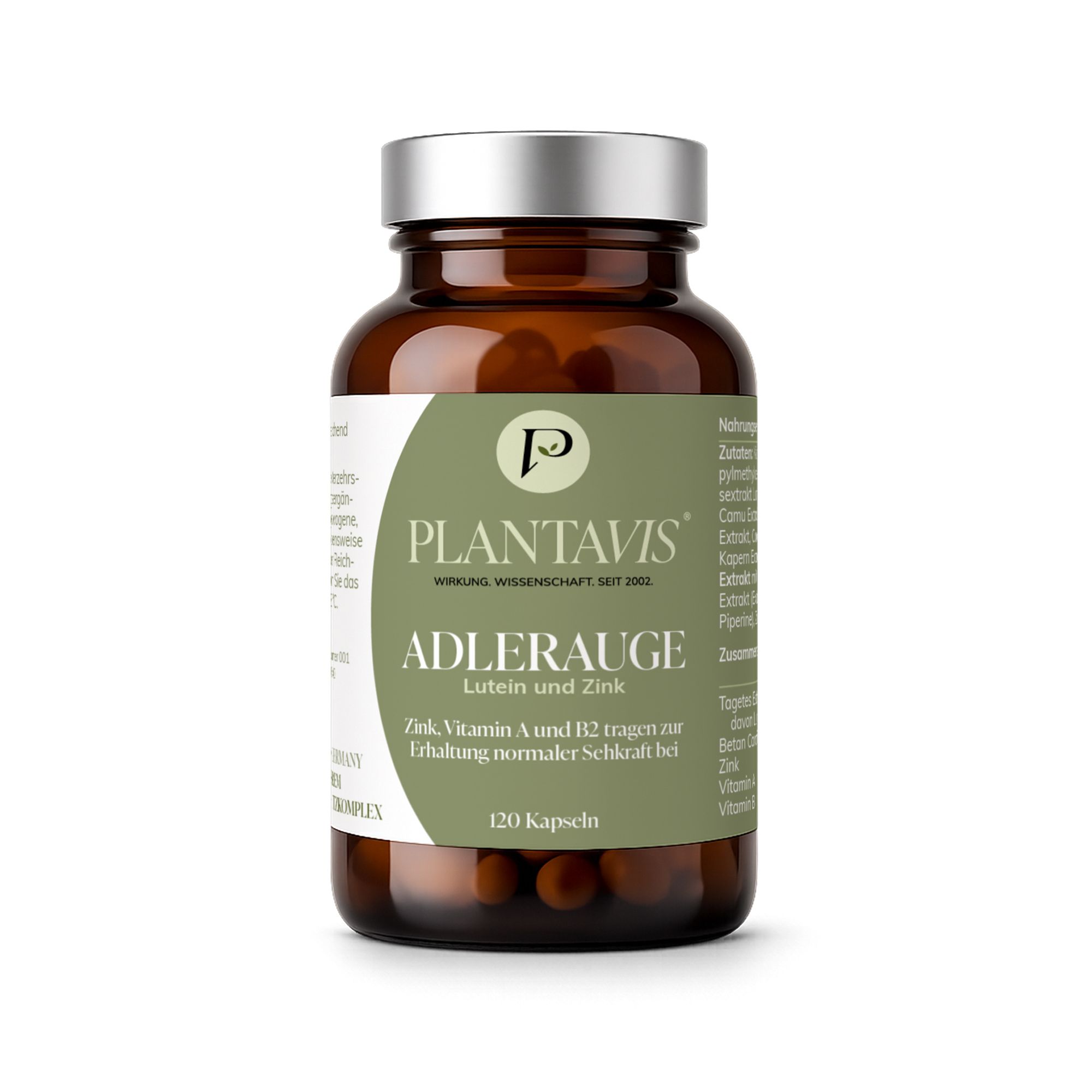 Adlerauge Lutein vegan Kapseln 120 St