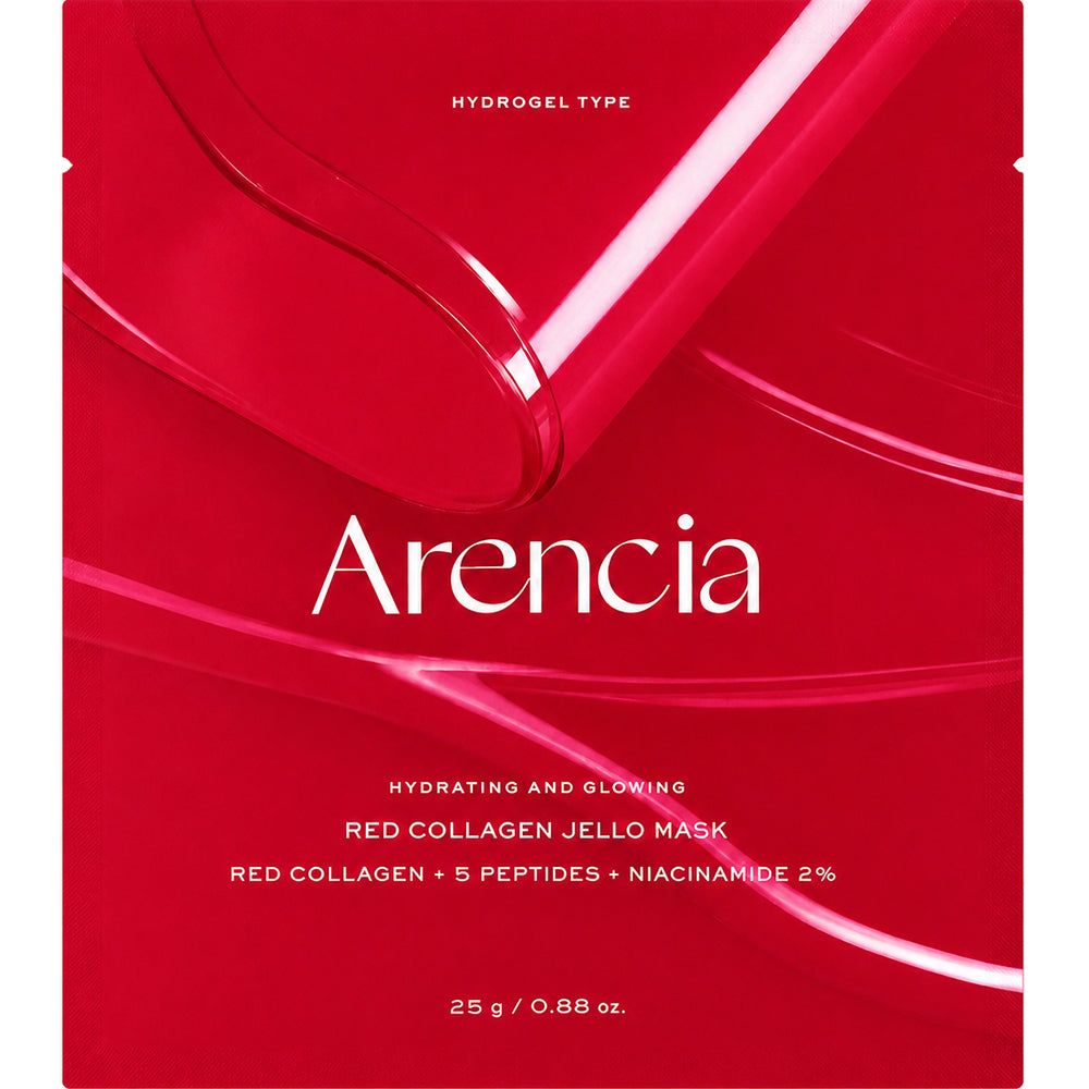 Arencia Rote Kollagen Gelee Hydrogel-Maske 1 St Gesichtsmaske