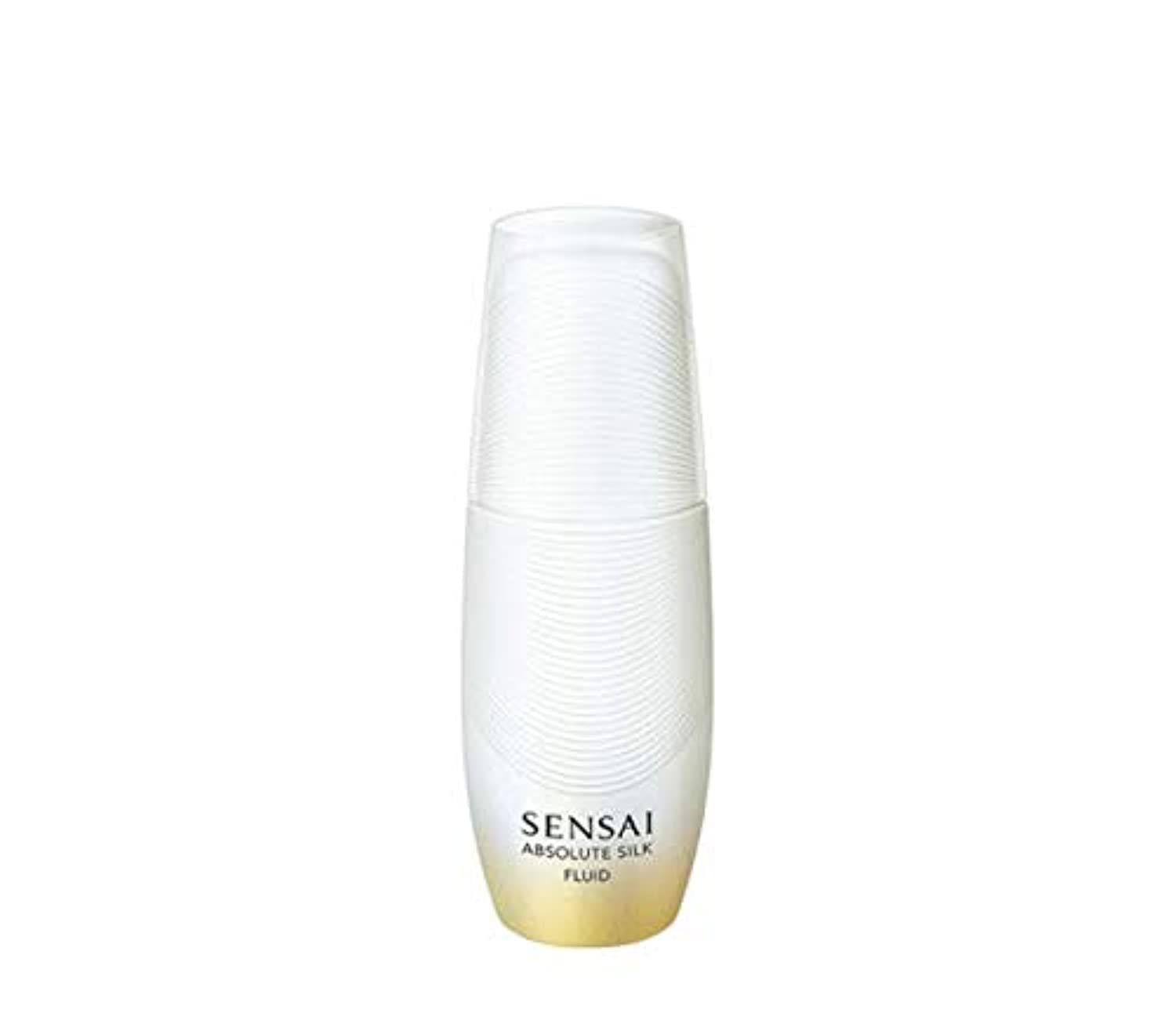 Sensai Absolute Silk Fluid - Fluido nutriente e idratante per pelle matura, 80 ml
