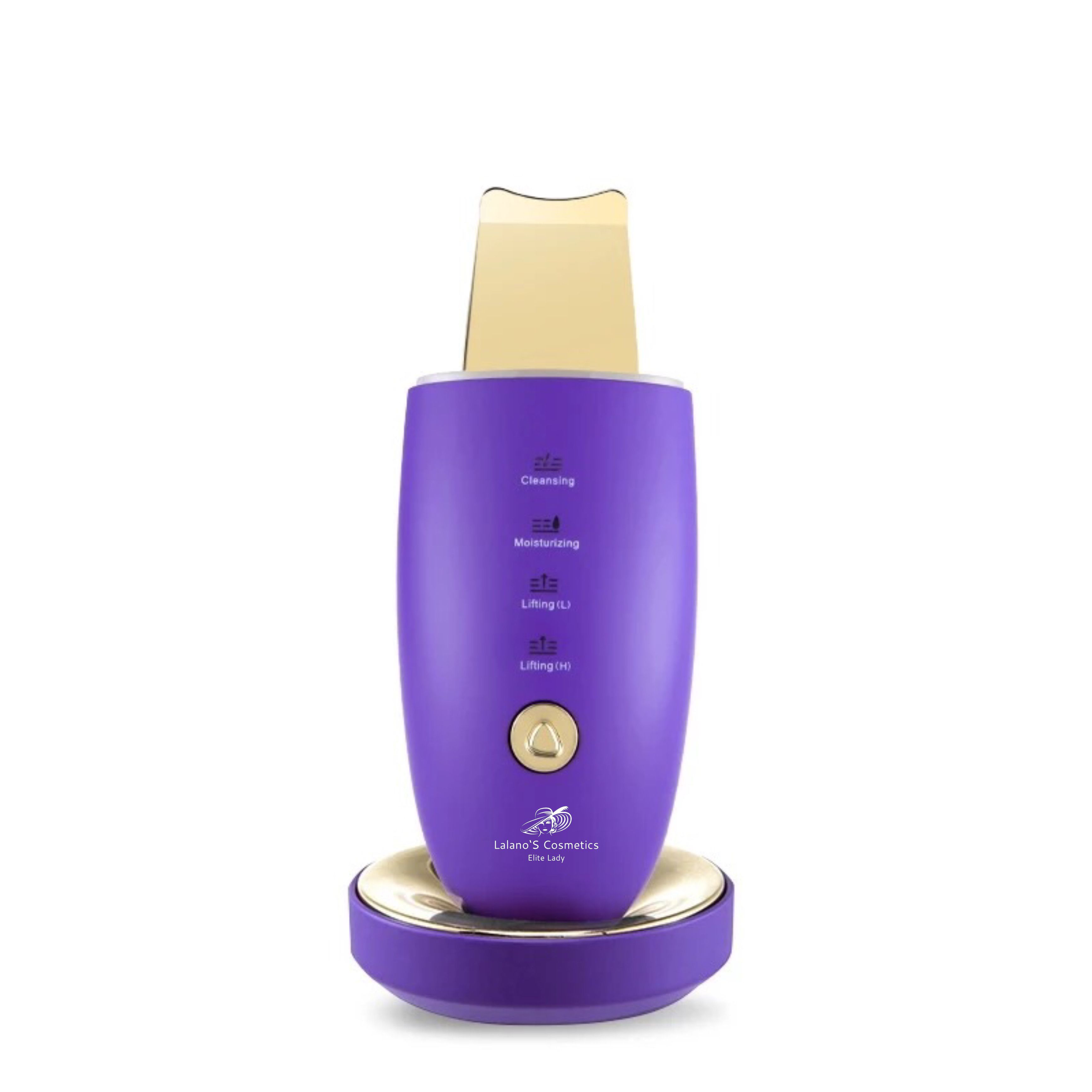 Lalano`S Cosmetics Golden Skin Scrubber - Ultraschallpeelinggerät