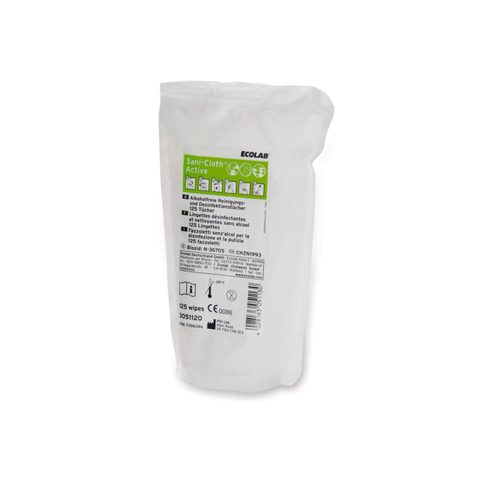 Ecolab Sani-Cloth® Active Flächendesinfektionstücher Nachfüllpack