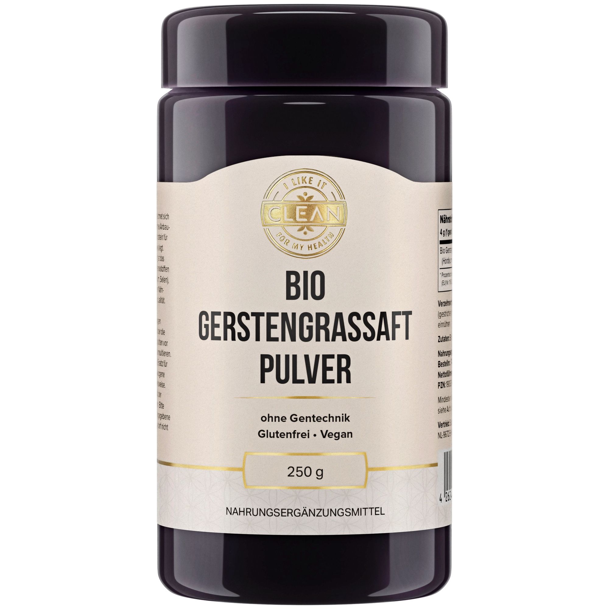 i-like-it-clean Gerstengrassaft Pulver Bio 250 g