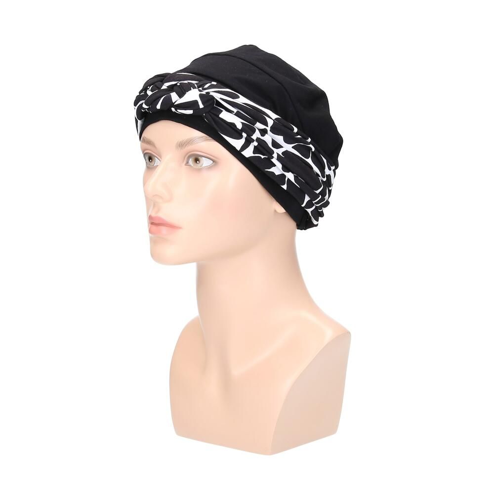 Turbanband Katja von Turbane - designs by Lofty in White/Black