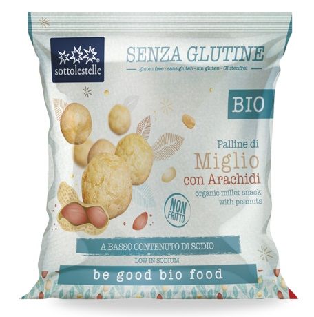 Palline di Miglio con Arachidi Senza Glutine - Sottolestelle