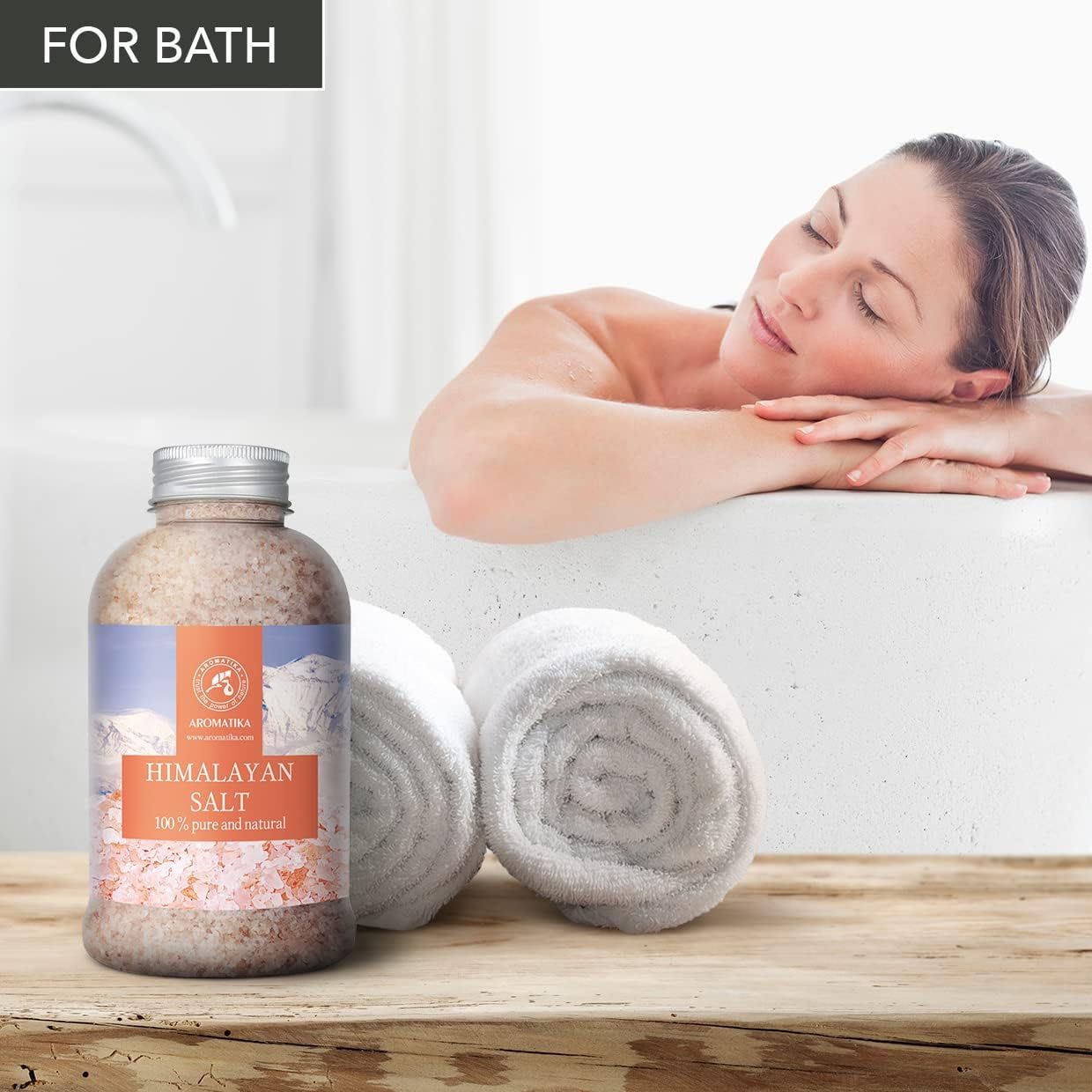 AROMATIKA  Himalaya Salz Rosa Kristallsalz