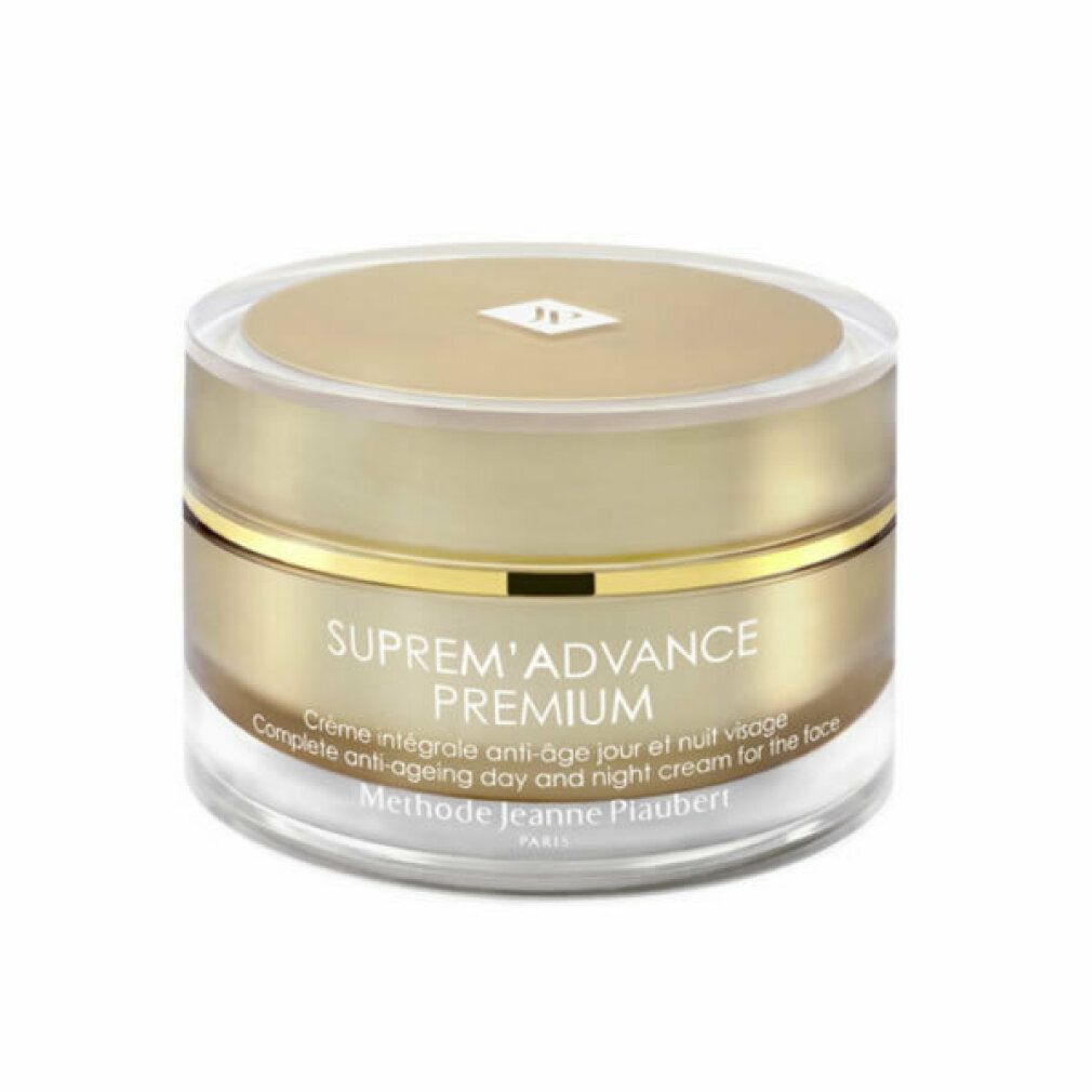 Jeanne Piaubert Suprem' Advance Premium Tages- und Nachtcreme, goldener Tiegel.