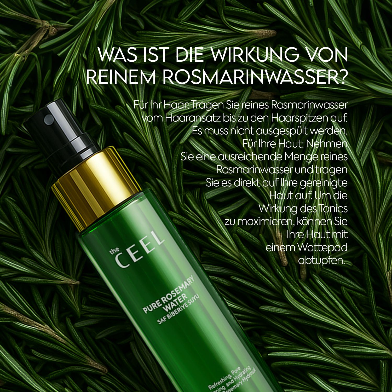 THE CEEL Rosmarin Haar-Tonikum