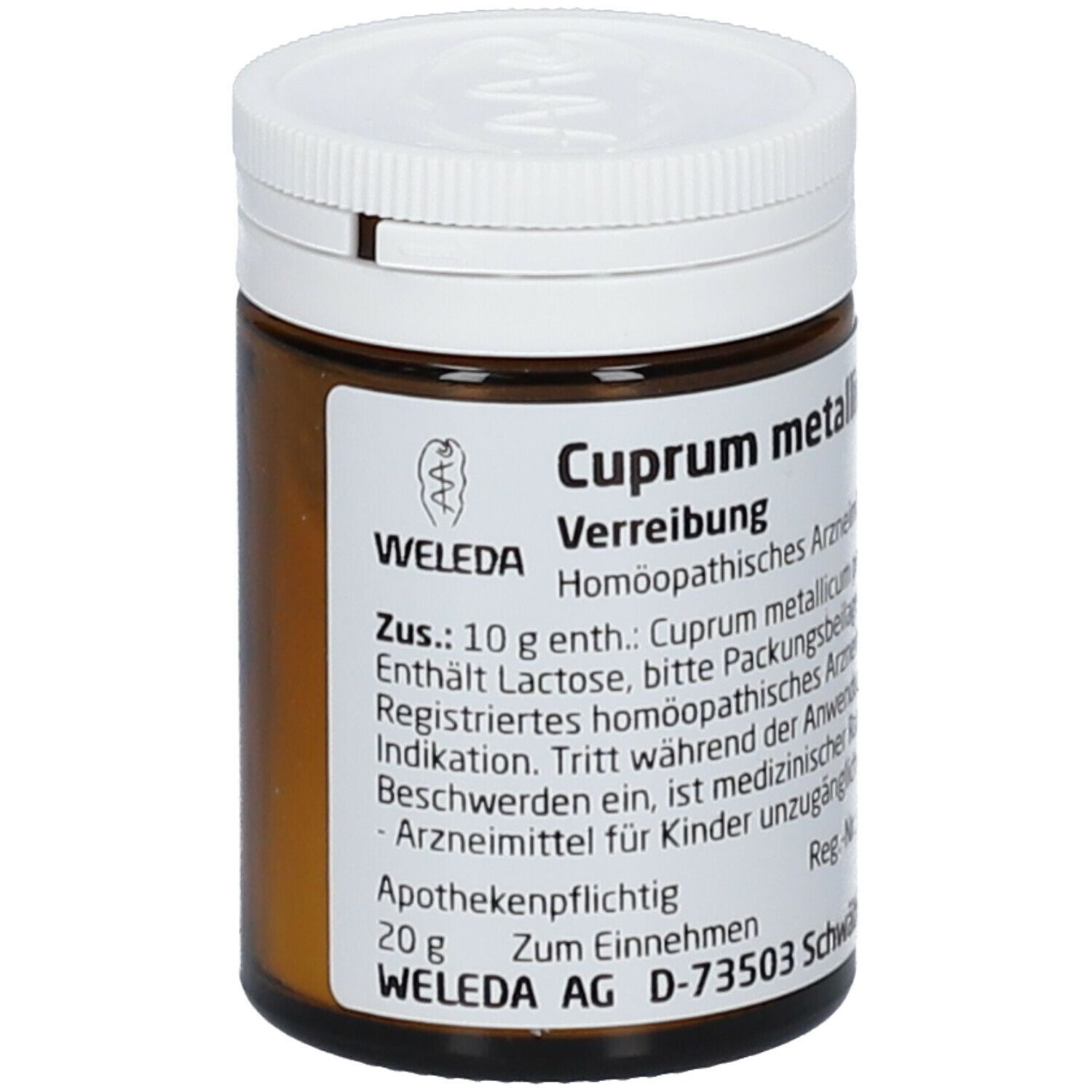 Cuprum metallicum praeparatum D 6 Trituration