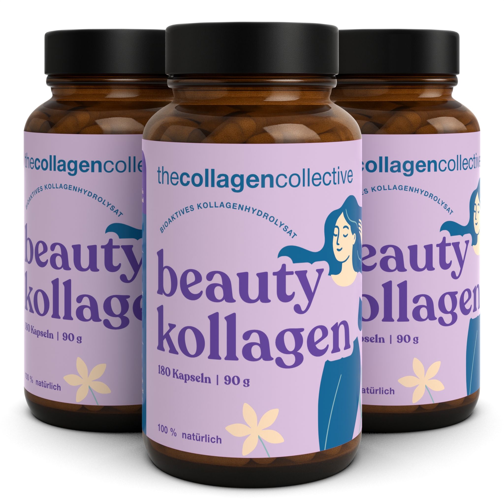 The Collagen Collective: Beauty Kollagen Kapseln 3x180 St