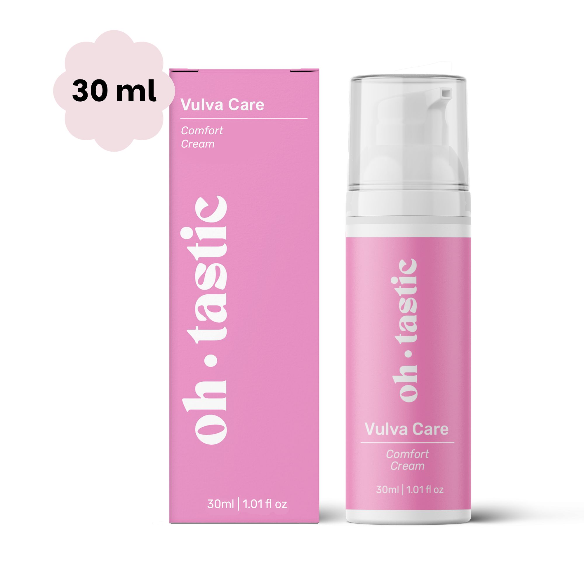ohtastic Natürliche Vaginal Creme 30 ml Vaginalcreme