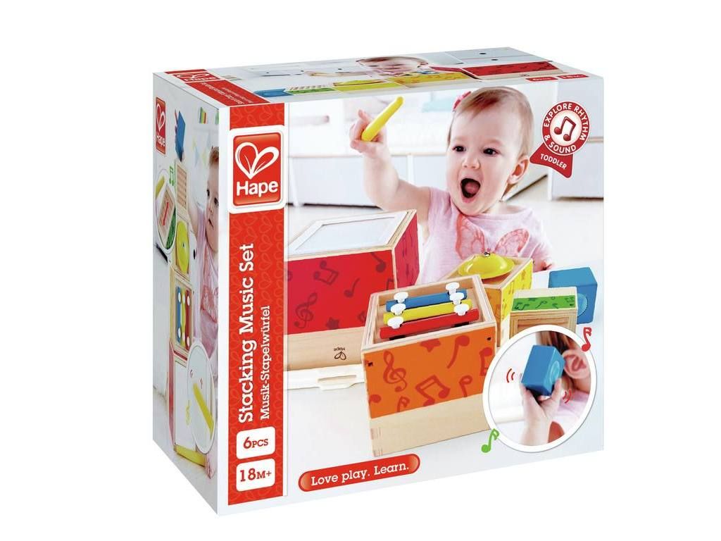 Hape Musik-Stapelwürfel
