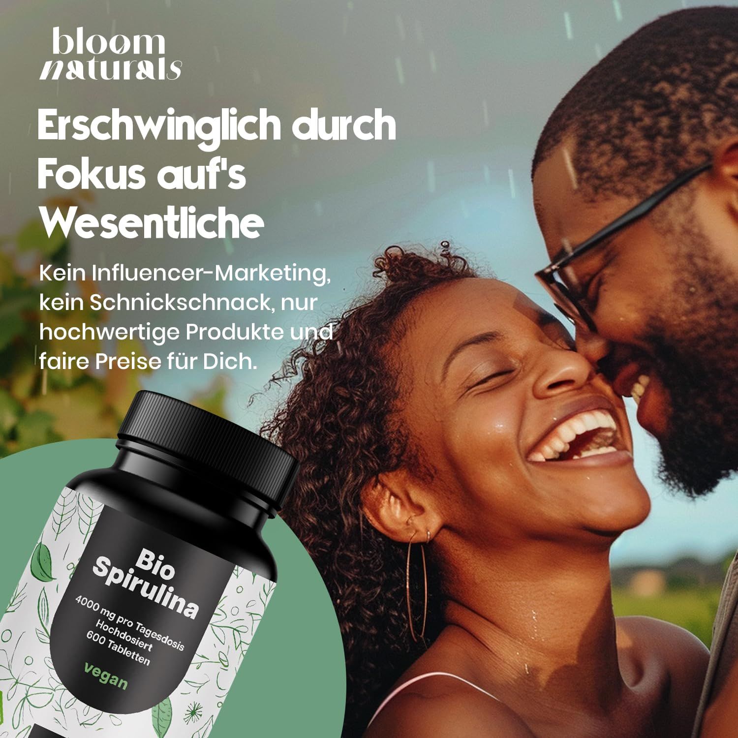 Bloom Naturals Bio Spirulina Presslinge