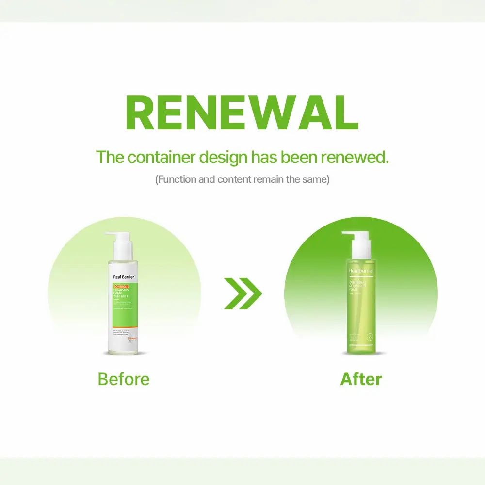 REAL BARRIER Control-T Cleansing Gel – klärendes & beruhigendes Reinigungsgel