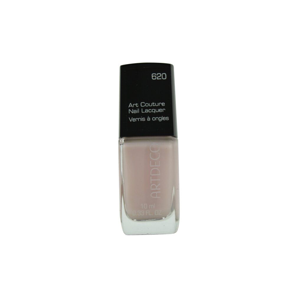 Nagellackflasche, hellrosa. Aufschrift: Artdeco, Art Couture Nail Lacquer. Auf der Flasche die Nummer 620.