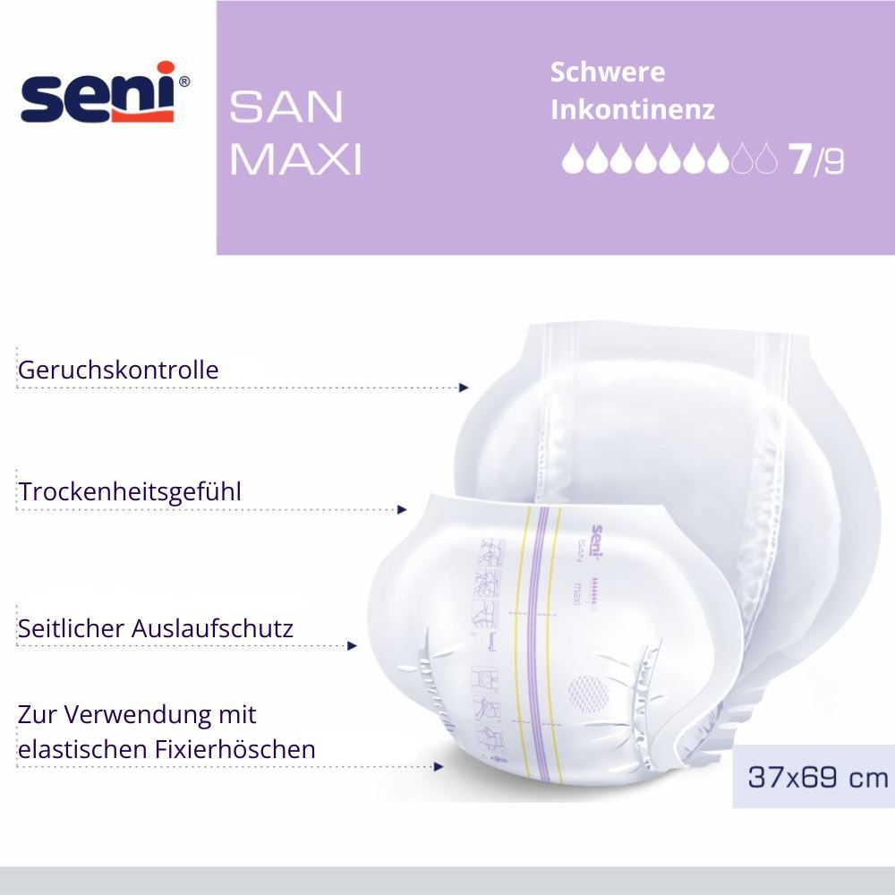 Seni San Maxi, 120 Stück
