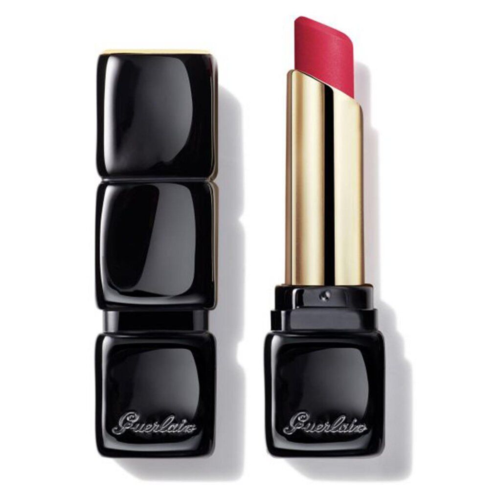 Guerlain KissKiss Tender Matte Lipstick 666 Lucky Pink