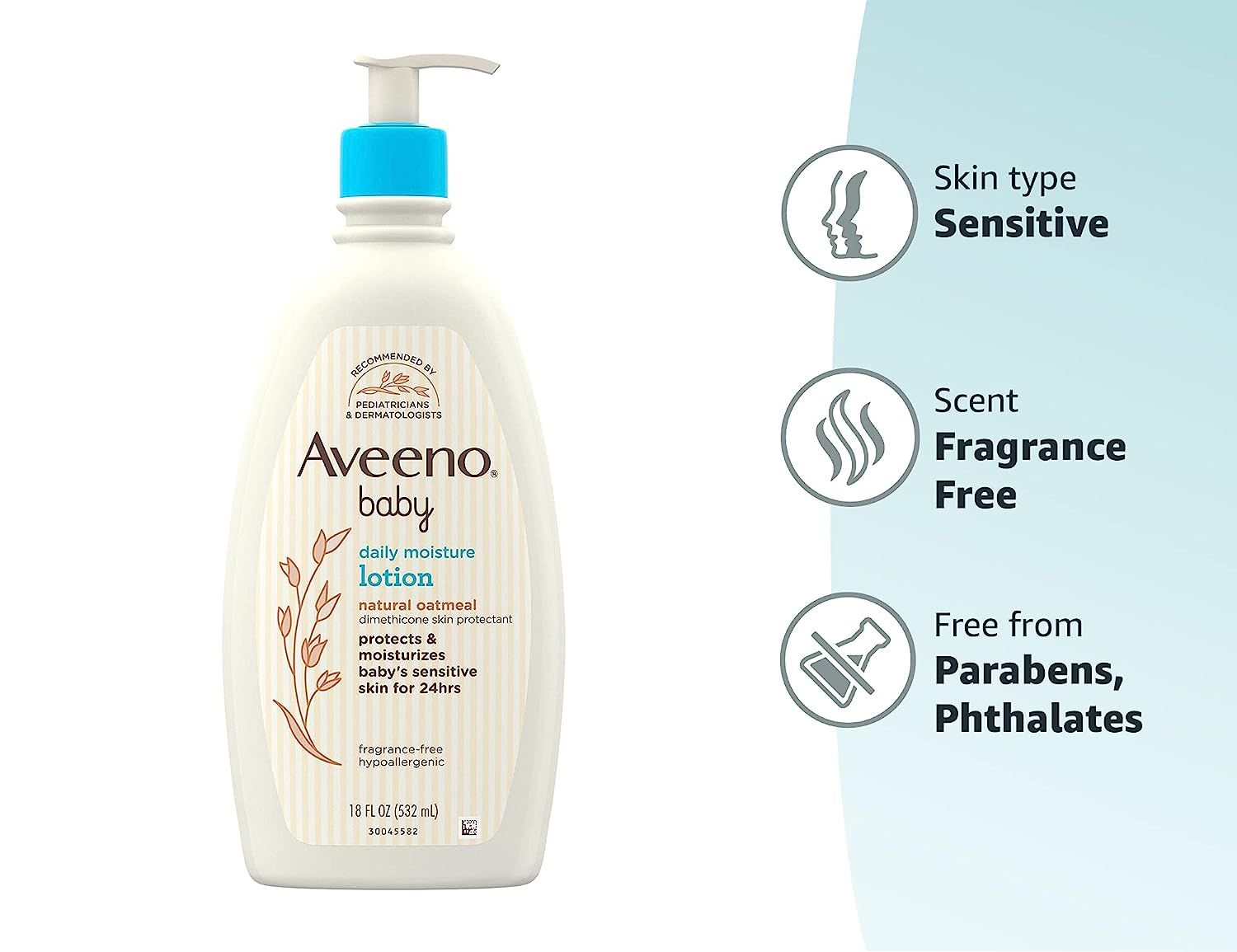 Aveeno Baby Daily Moisture Body Lotion für empfindliche Haut