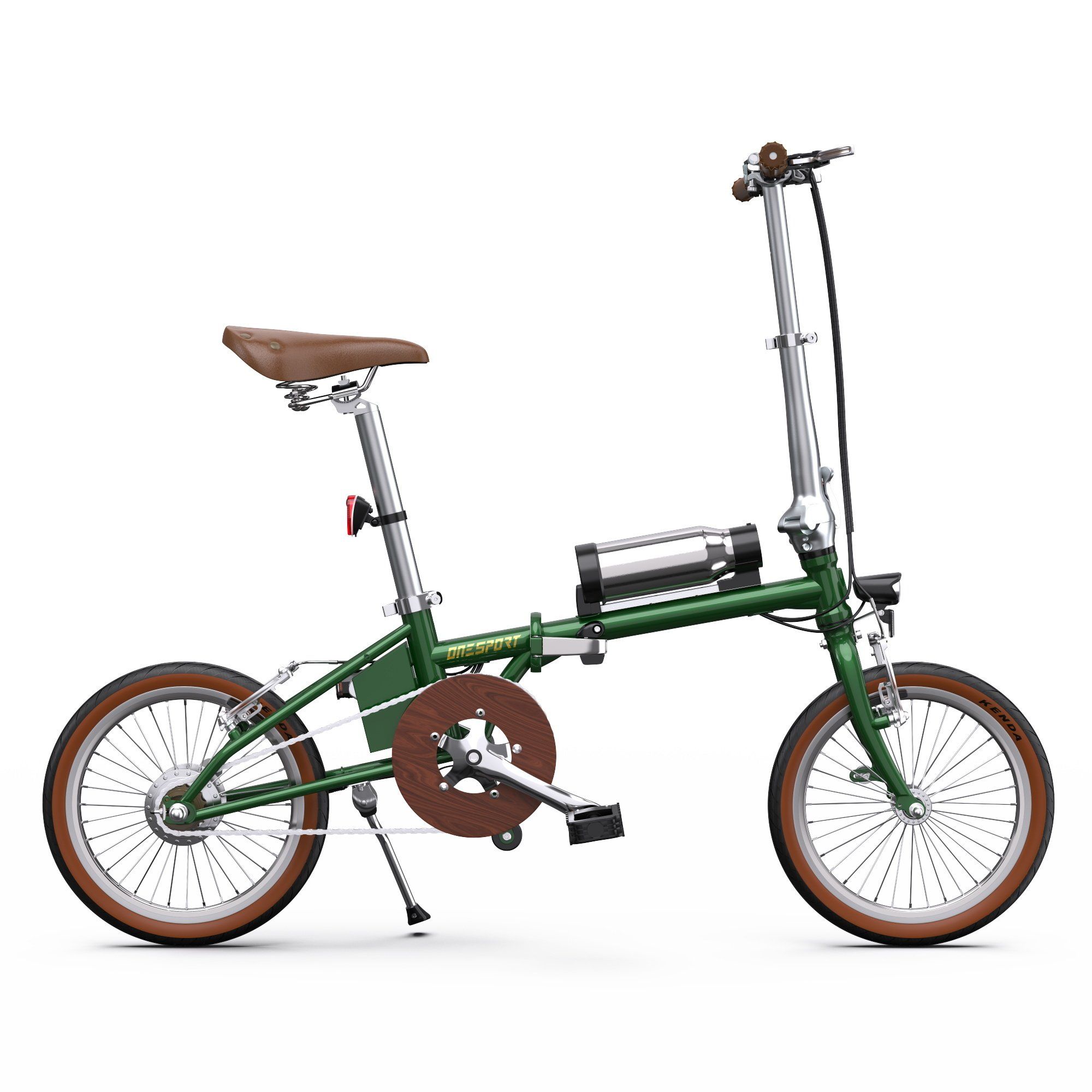 ONESPORT OT02 16" Faltbares E-Bike mit 250-W-Motor und 36-V-5,2-Ah-Akku