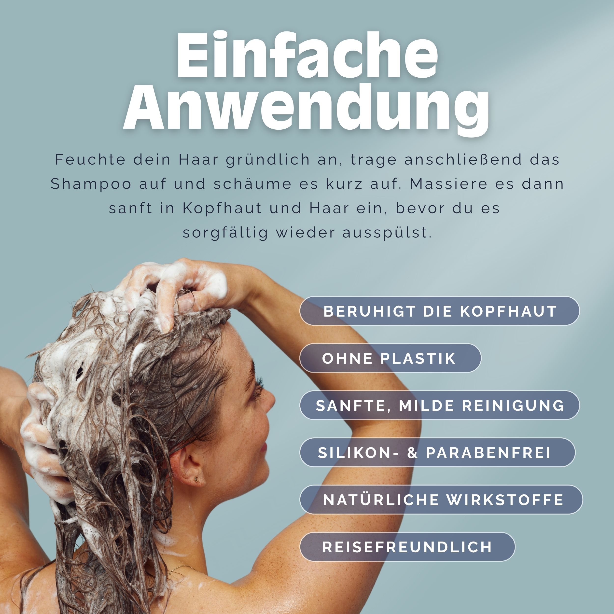 VitalizeNature Ocean Therapy Shampoo Bar – Algenextrakte & Olivenöl