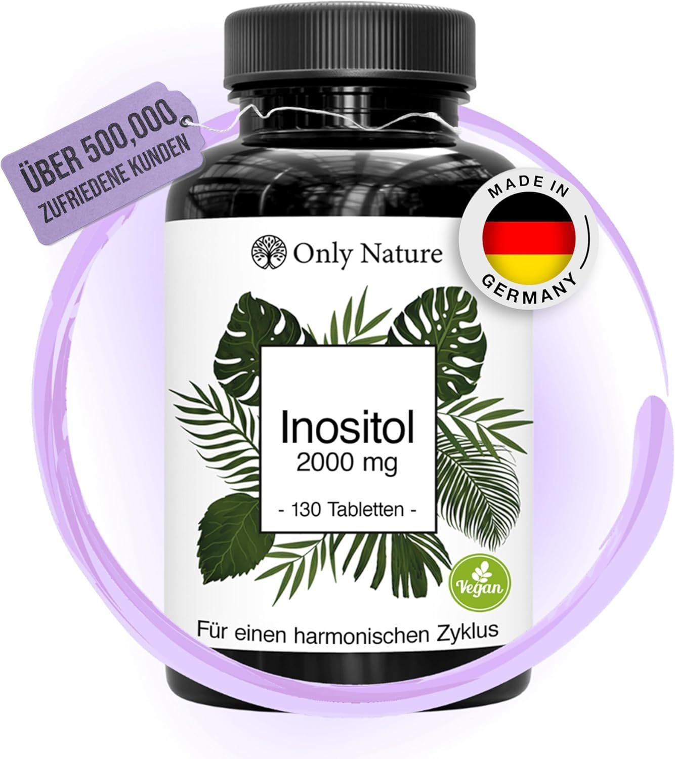 Only Nature Myo Inositol 2000mg 130 St Hartkapseln