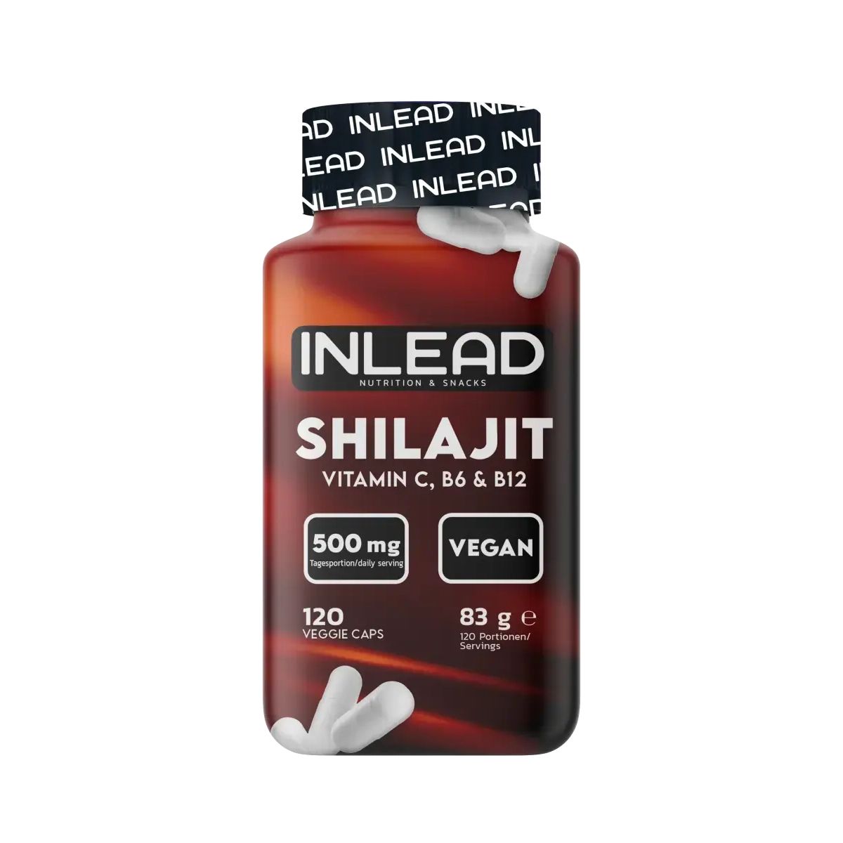 Inlead Shilajit 500mg Kapseln 120 St