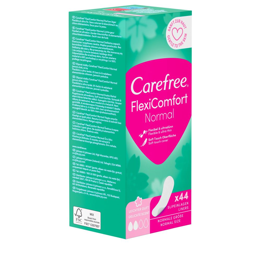 Carefree - Slipeinlagen "FlexiComfort" Leichter Duft 528 St.