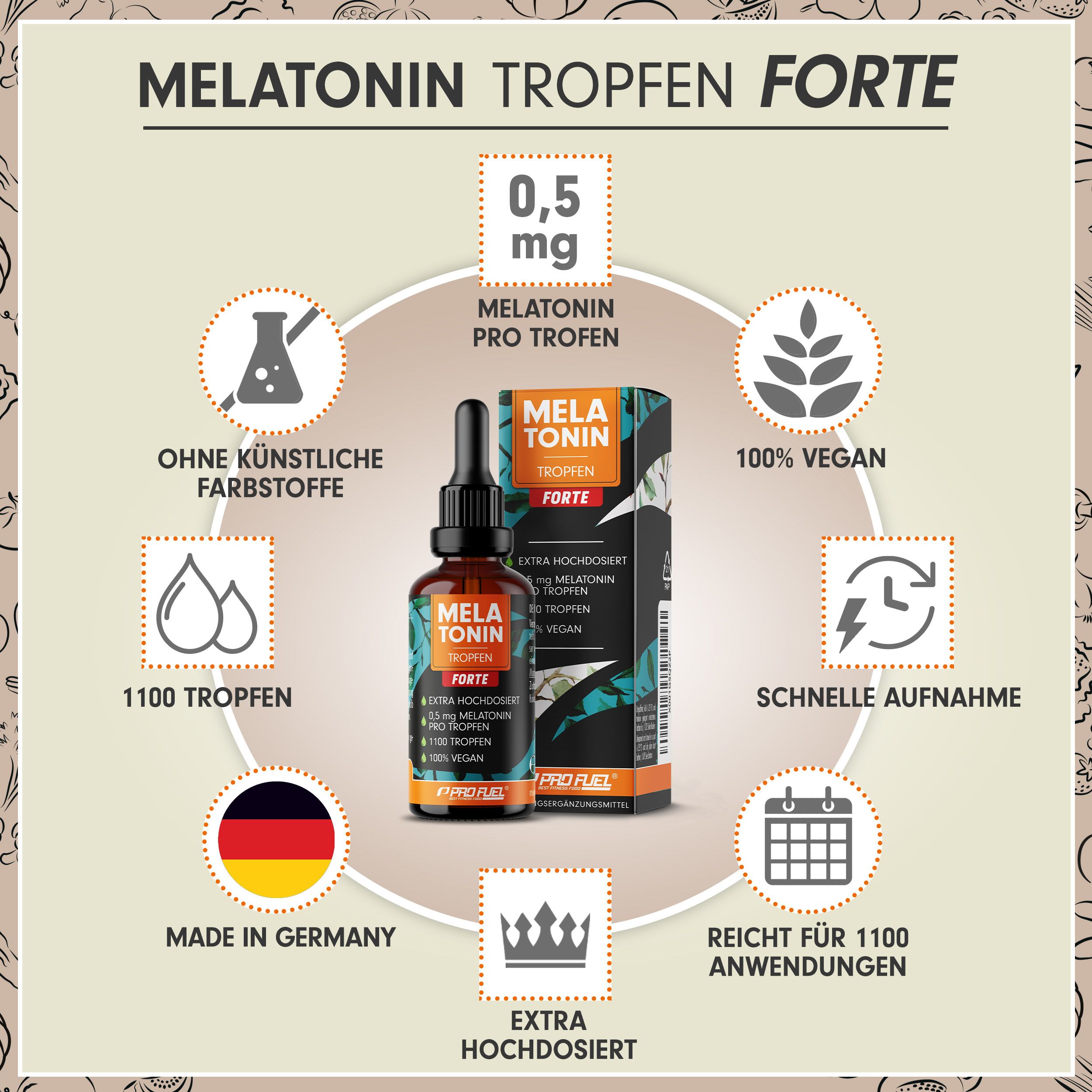 ProFuel - Melatonin Tropfen 30 ml