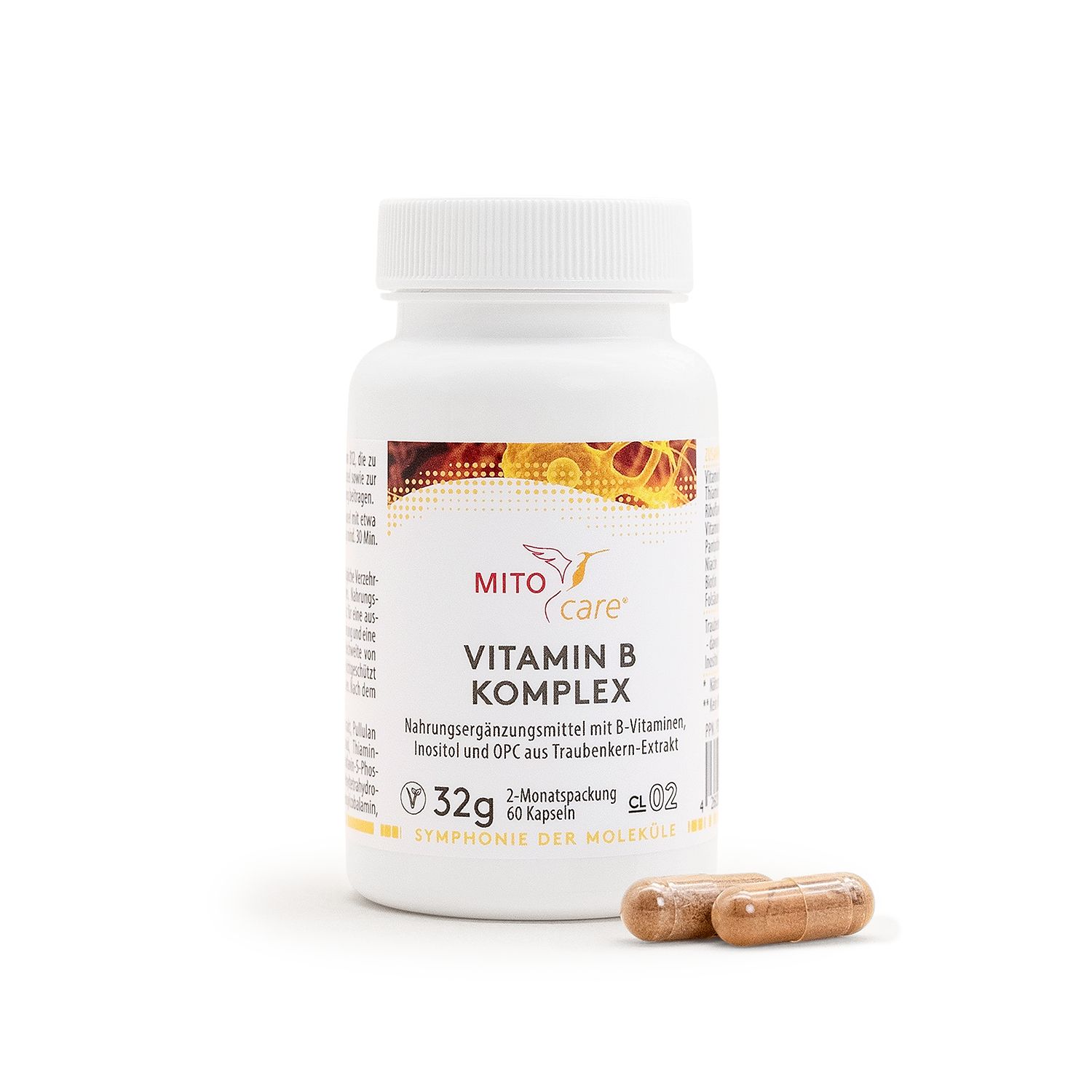 Vitamin B Komplex MITOcare Kapseln 60 St