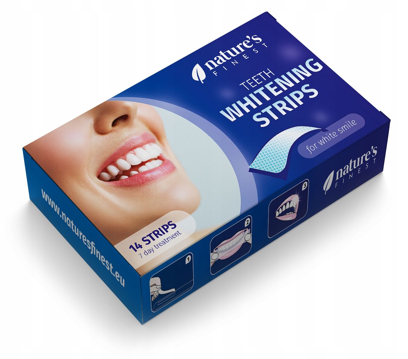 Nature's Finest Whitening-Streifen - Weißere Zähne in nur 7 Tagen! 14 St Streifen