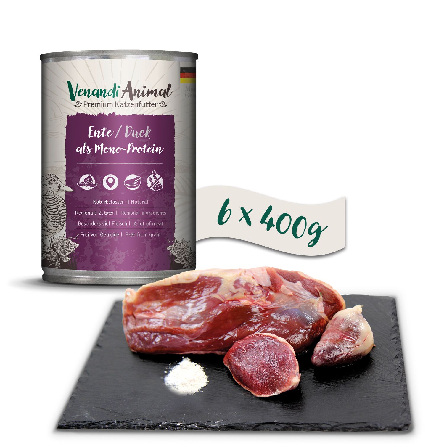 Venandi Animal - Ente als Monoprotein