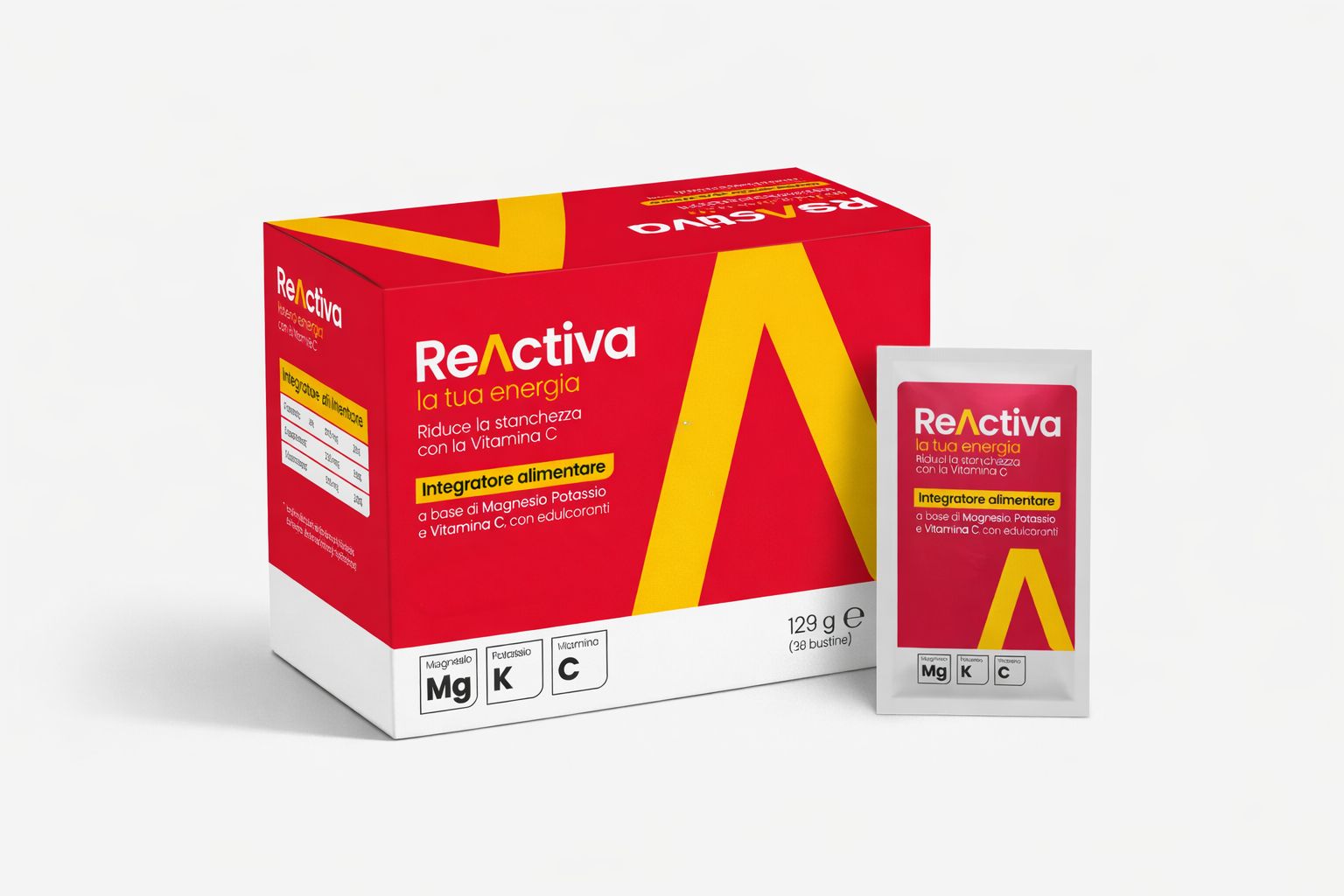ReActiva - Vitamina C, Magnesio e Potassio