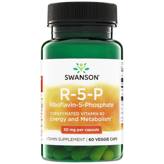 SWANSON R-5-P Riboflavina-5-Fosfato 50 mg
