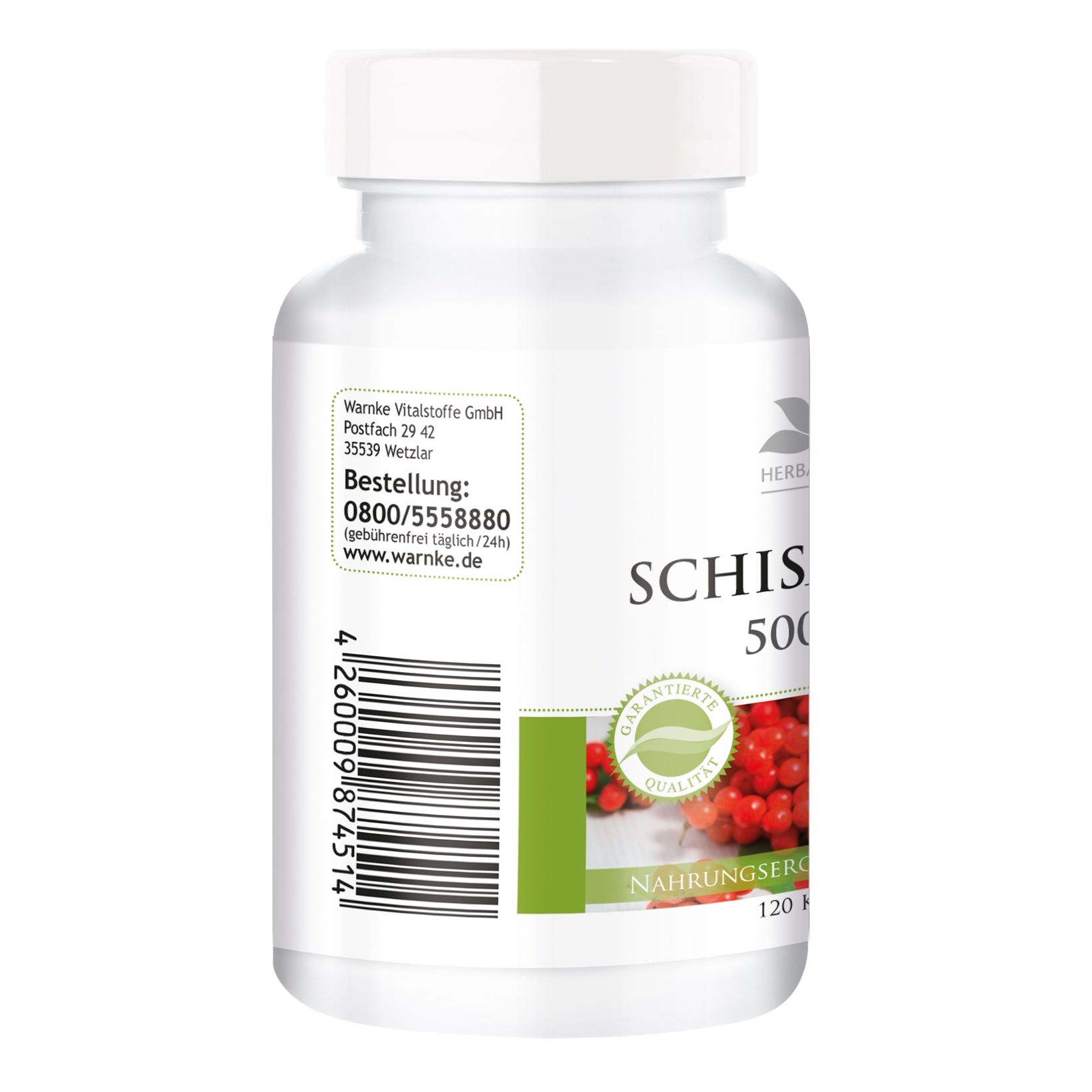 Warnke Vitalstoffe | Schisandra 500mg