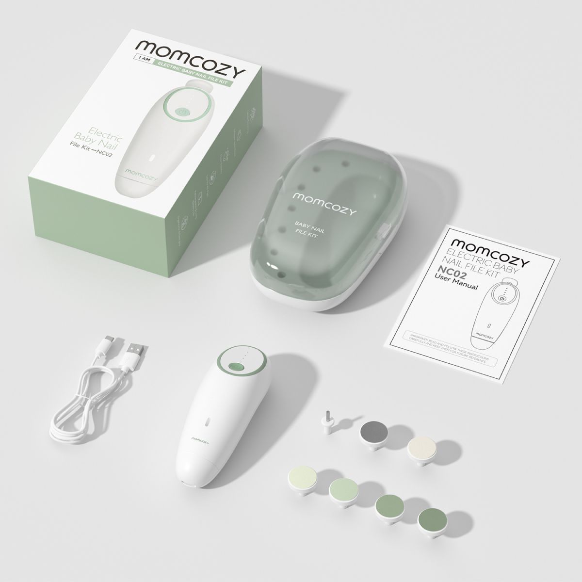 Elektrische Nagelfeile für Babys Momcozy