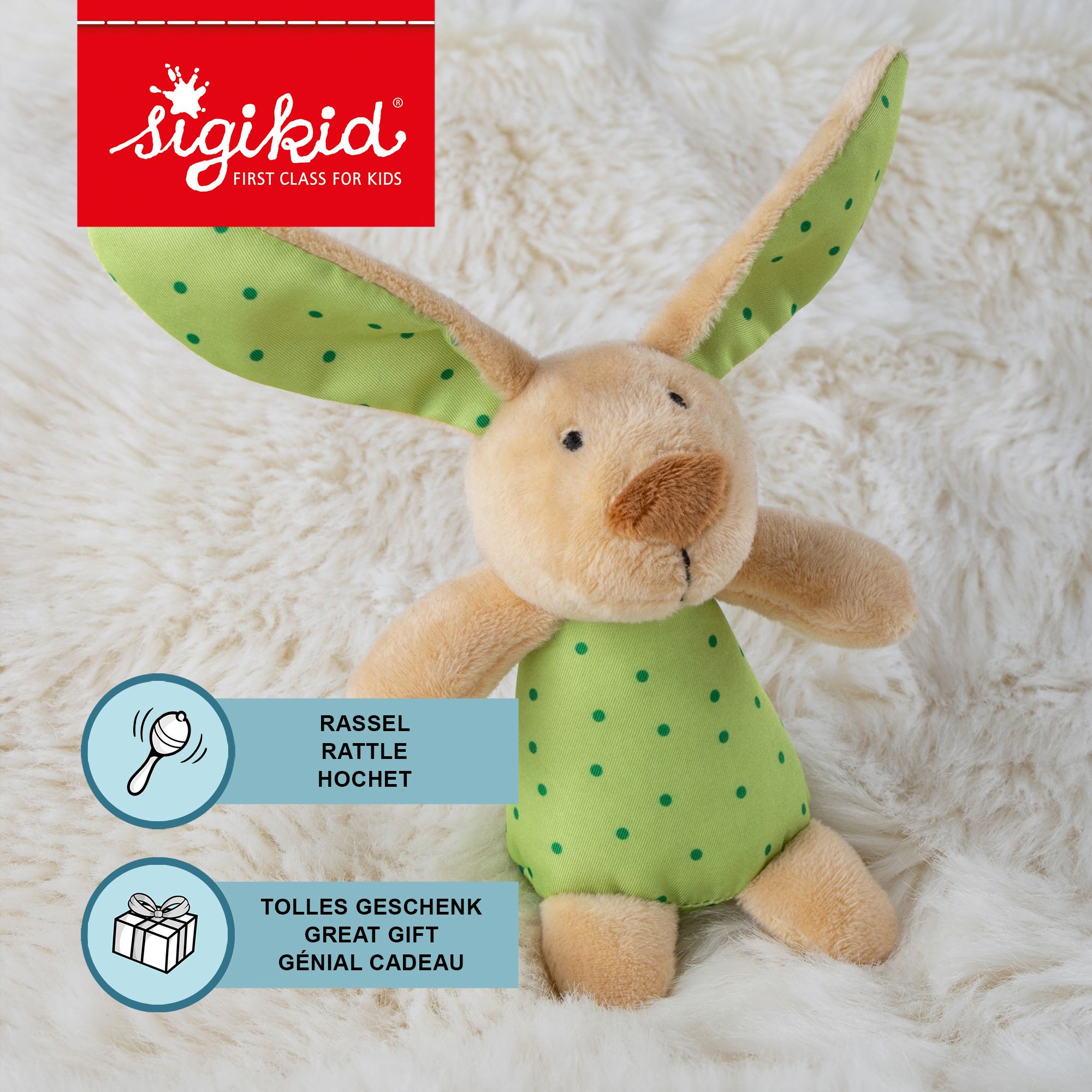 SIGIKID Rassel-Greifling