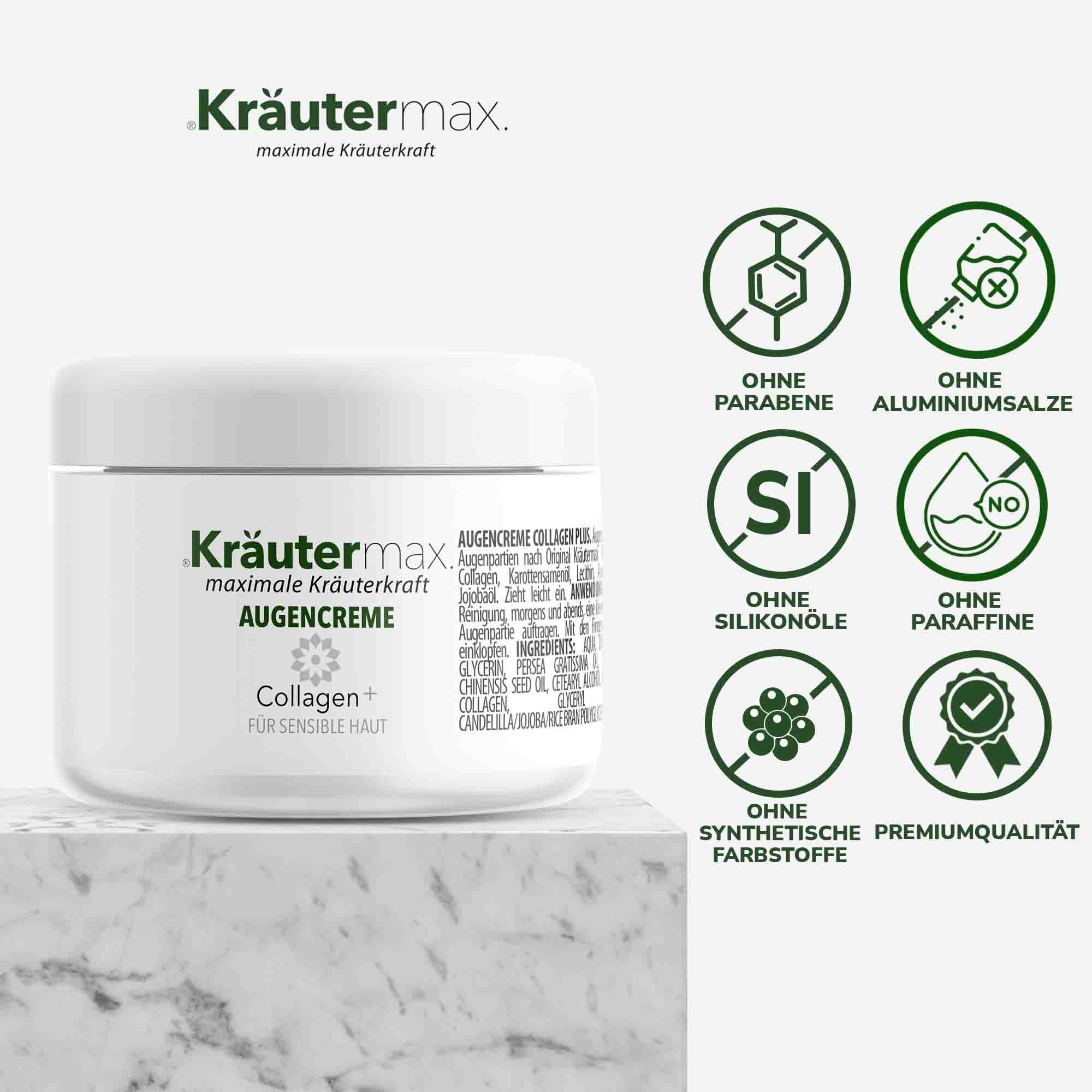 Kräutermax Collagen Augencreme
