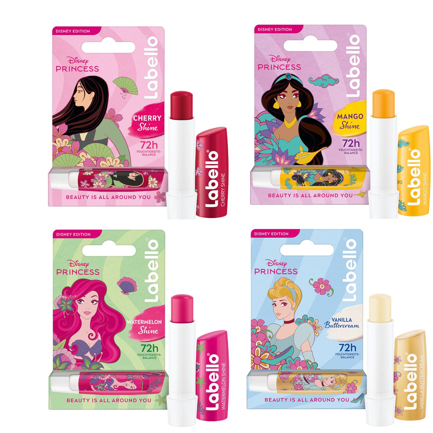 Labello Lippenpflege Disney 4x4,8 g Lippenstift