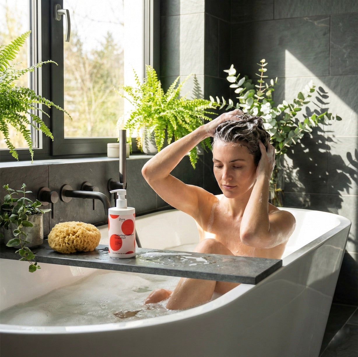 Zero Skin Farbpflegeshampoo, Grapefruit, farbschützend und feuchtigkeitsspendend