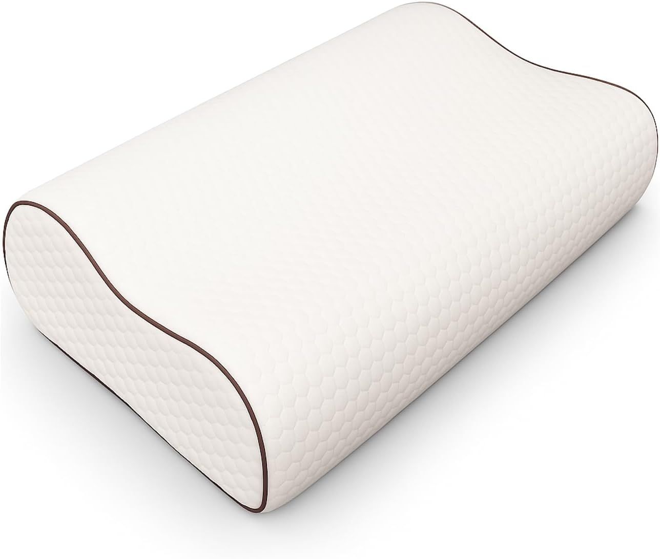 Cuscino Cervicale per Dormire Ergonomico Supporto Ortopedico 60 x 35 cm FF