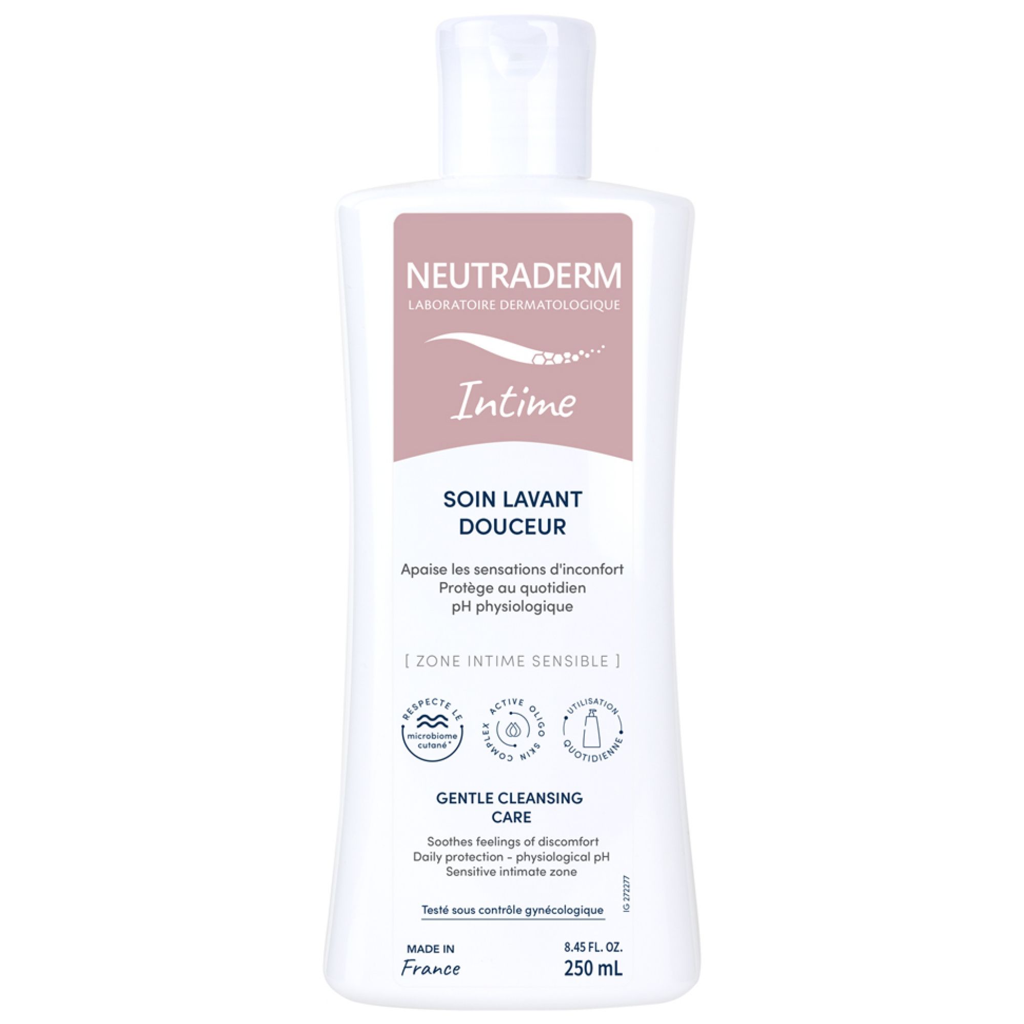 Neutraderm Intime Milde Waschpflege 250 ml 7x4,4x17,4 cm