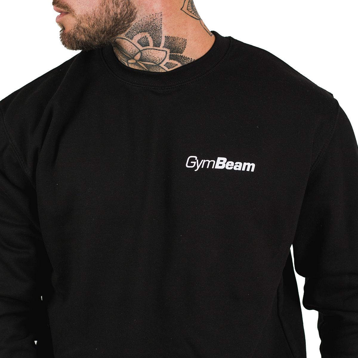 GymBeam Herren Sweatshirt PRO mit lockerem Schnitt in Schwarz