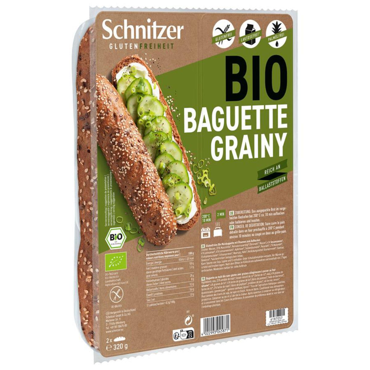 Schnitzer Baguette Grainy glutenfrei