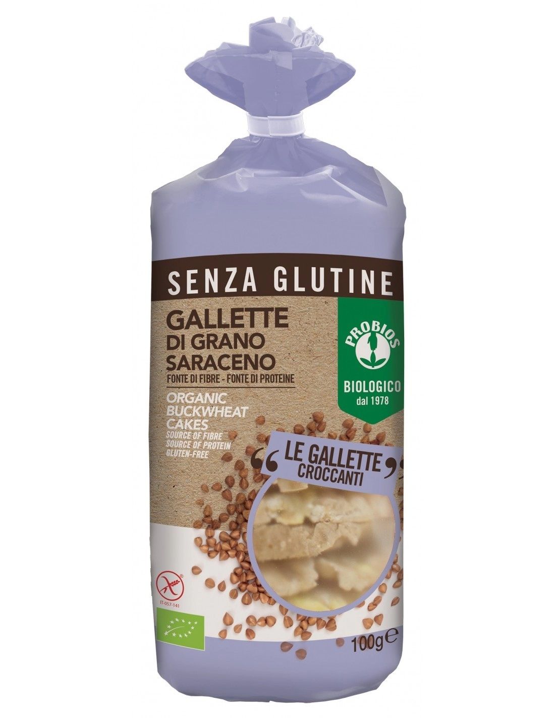 Gallette di Grano Saraceno Senza Glutine - Probios