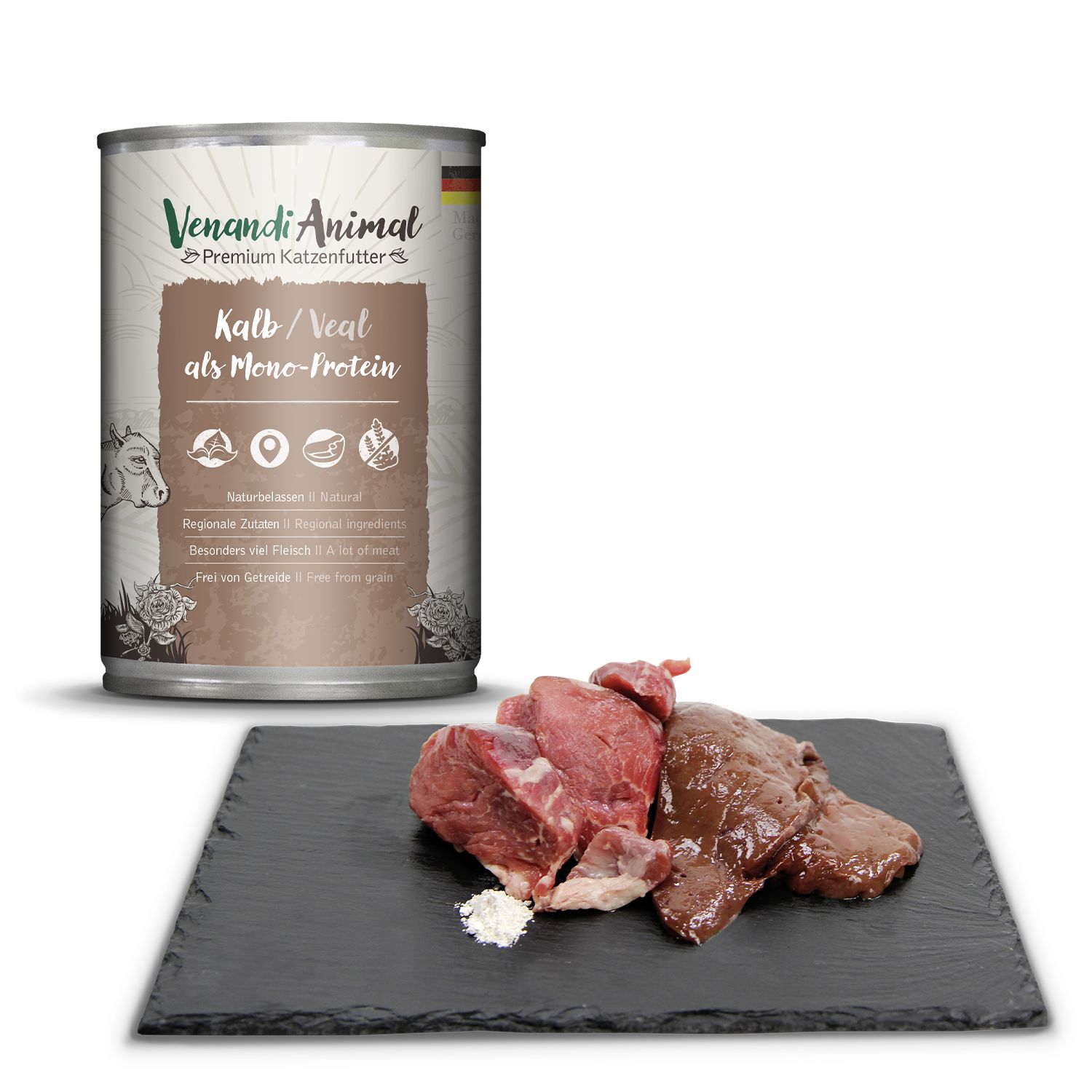 Venandi Animal - Kalb als Monoprotein